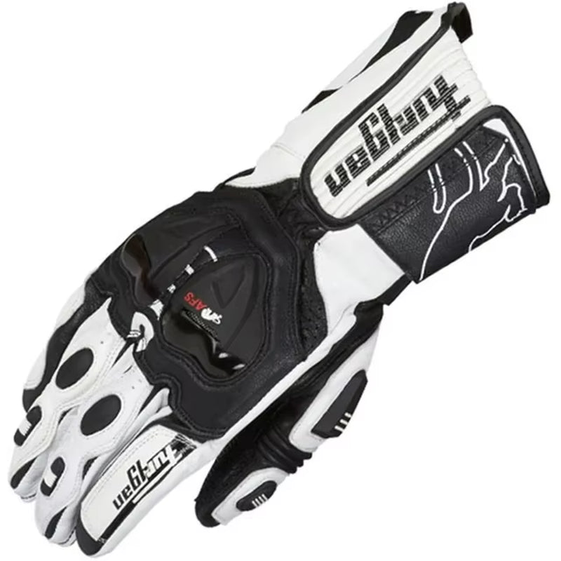 Furygan AFS 10 Motorcycle Racing Carbon Fiber Leather Gloves Off-Road Mountain Motorcycle Gloves Protective Riding Gloves