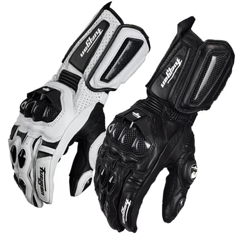 Furygan AFS 10 Motorcycle Racing Carbon Fiber Leather Gloves Off-Road Mountain Motorcycle Gloves Protective Riding Gloves