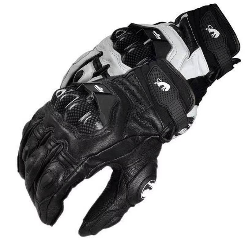 Furygan AFS 10 Motorcycle Racing Carbon Fiber Leather Gloves Off-Road Mountain Motorcycle Gloves Protective Riding Gloves