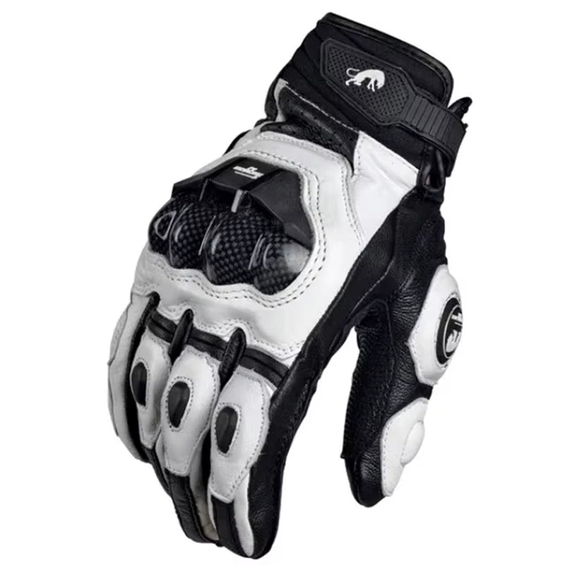 Furygan AFS 10 Motorcycle Racing Carbon Fiber Leather Gloves Off-Road Mountain Motorcycle Gloves Protective Riding Gloves