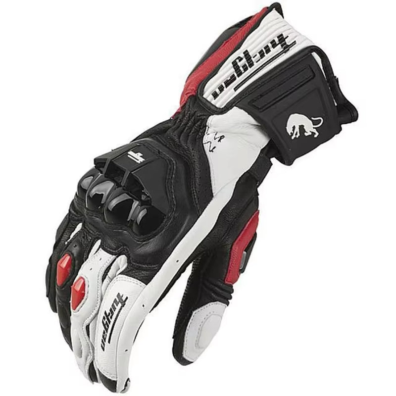 Furygan AFS 10 Motorcycle Racing Carbon Fiber Leather Gloves Off-Road Mountain Motorcycle Gloves Protective Riding Gloves